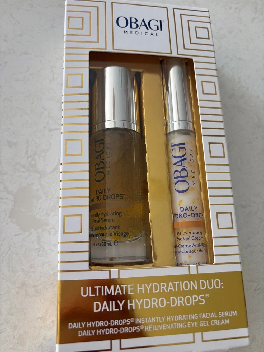 Obagi Daily Hydro-Drops Duo — Gold and Silver Packaging - Picture 3 of 3